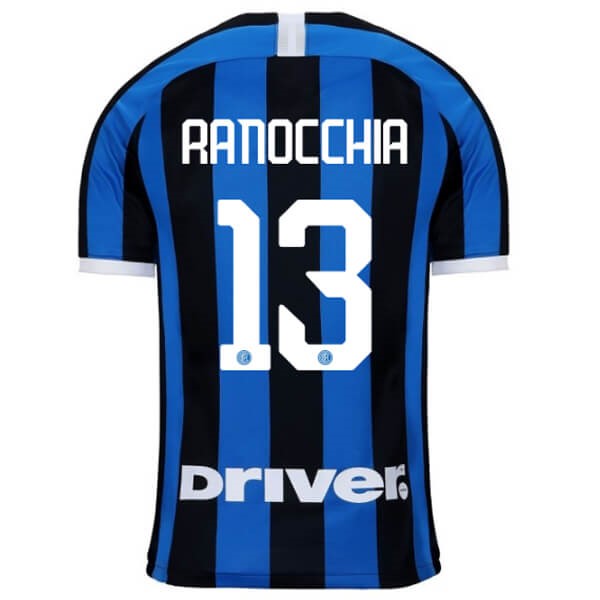 Camiseta Inter Milan NO.13 Ranocchia 1ª Kit 2019 2020 Azul